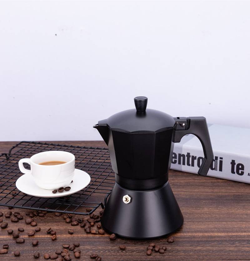 Aluminum Mocha Coffee Pot