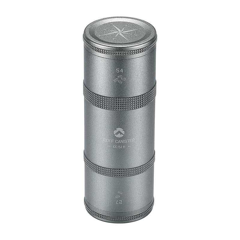 Outdoor Aluminum Alloy Layered Coffee Bean Storage Tank