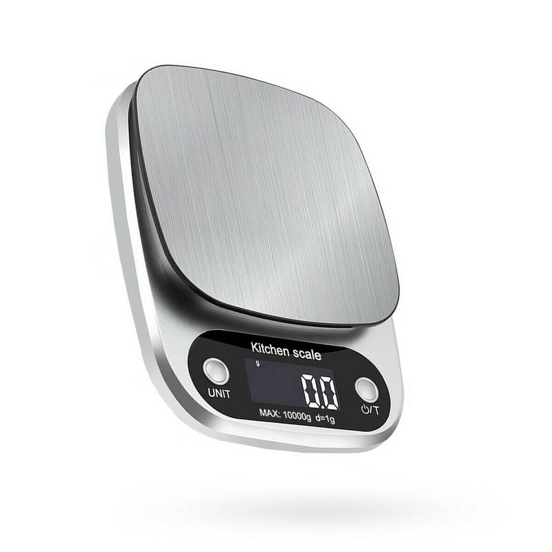 22lbs 1g Kitchen Scale Stainless Steel