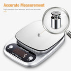 22lbs 1g Kitchen Scale Stainless Steel