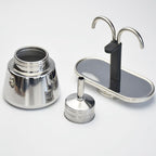 Stainless Steel Espresso Moka Pot 2-Cup