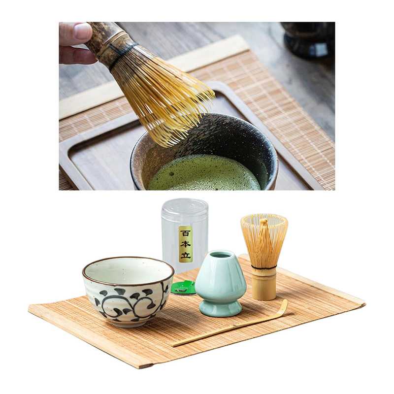 5-piece Tea Brush Set For Wiping Tea Bowls, Mixing And Brushing