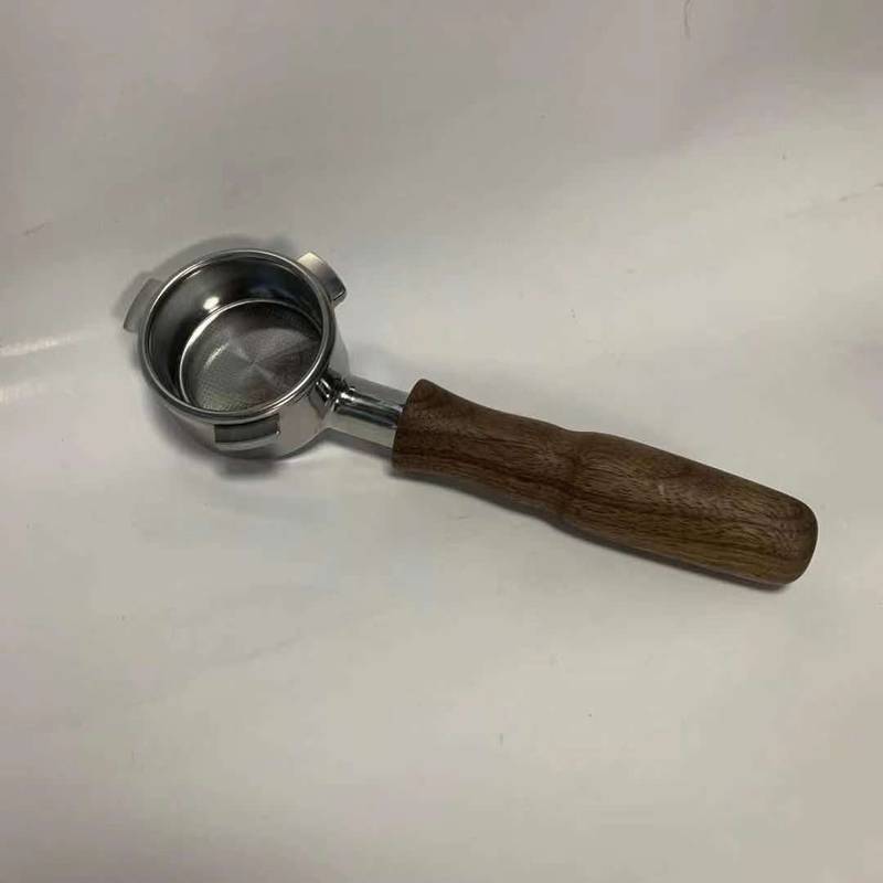 54mm Handle Walnut Bottomless Stainless Steel