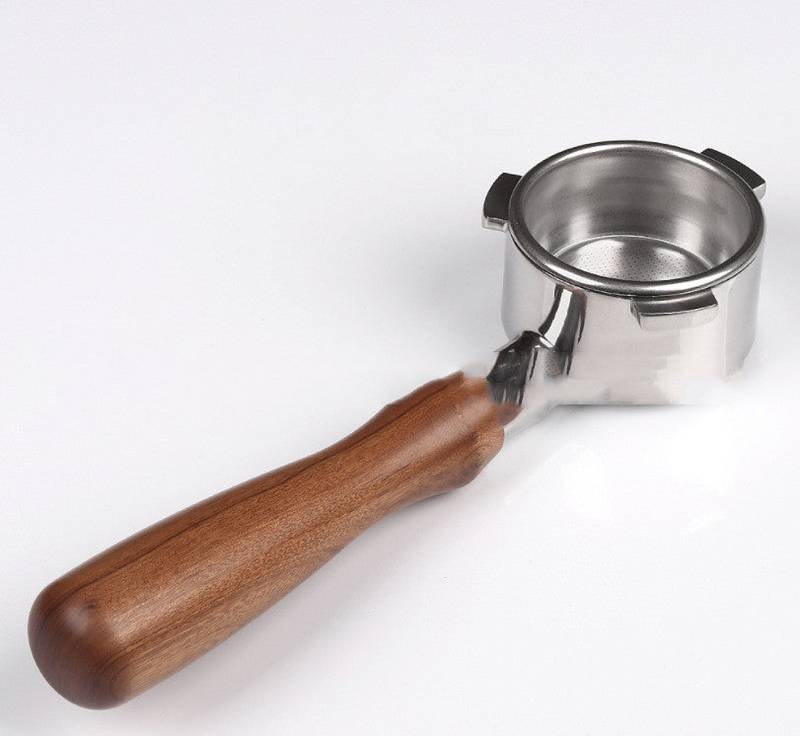 54mm Handle Walnut Bottomless Stainless Steel