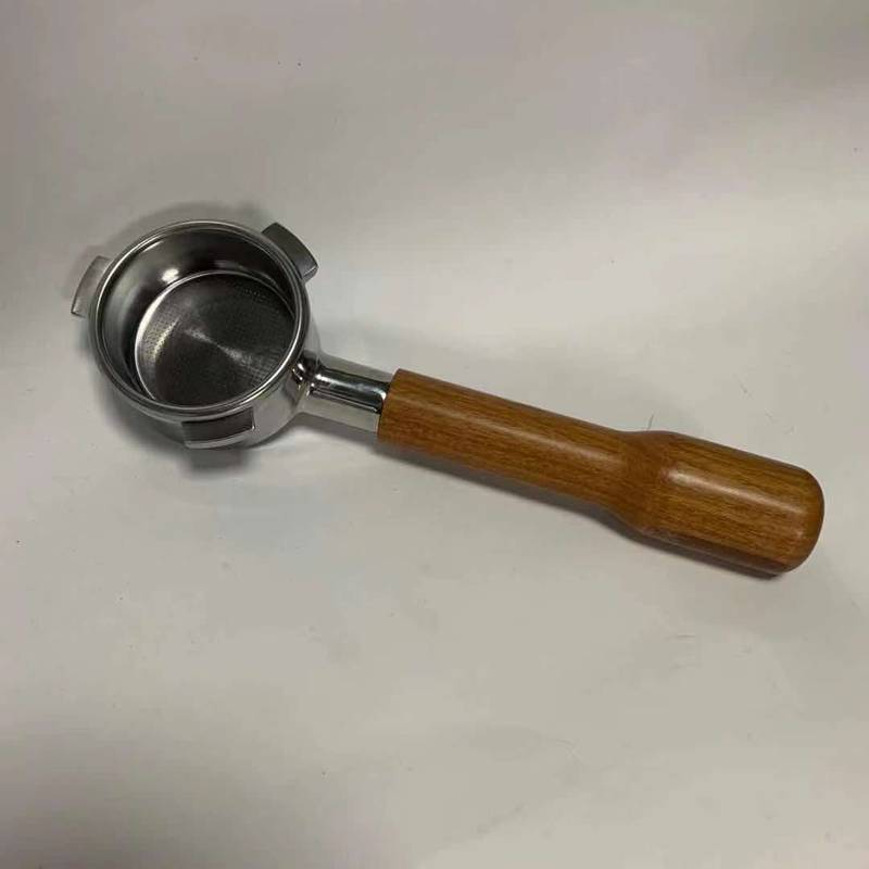 54mm Handle Walnut Bottomless Stainless Steel