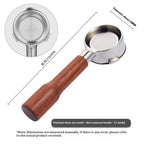 54mm Single-layer Strainer Bottomless Handle