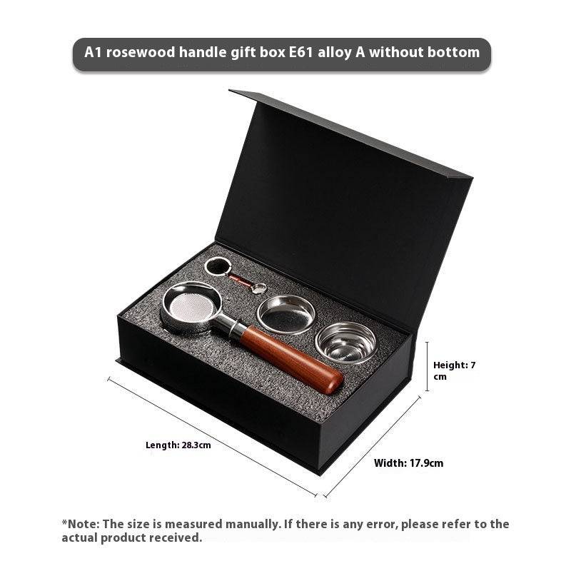 58mm Solid Wood Bottomless Portafilter Suite