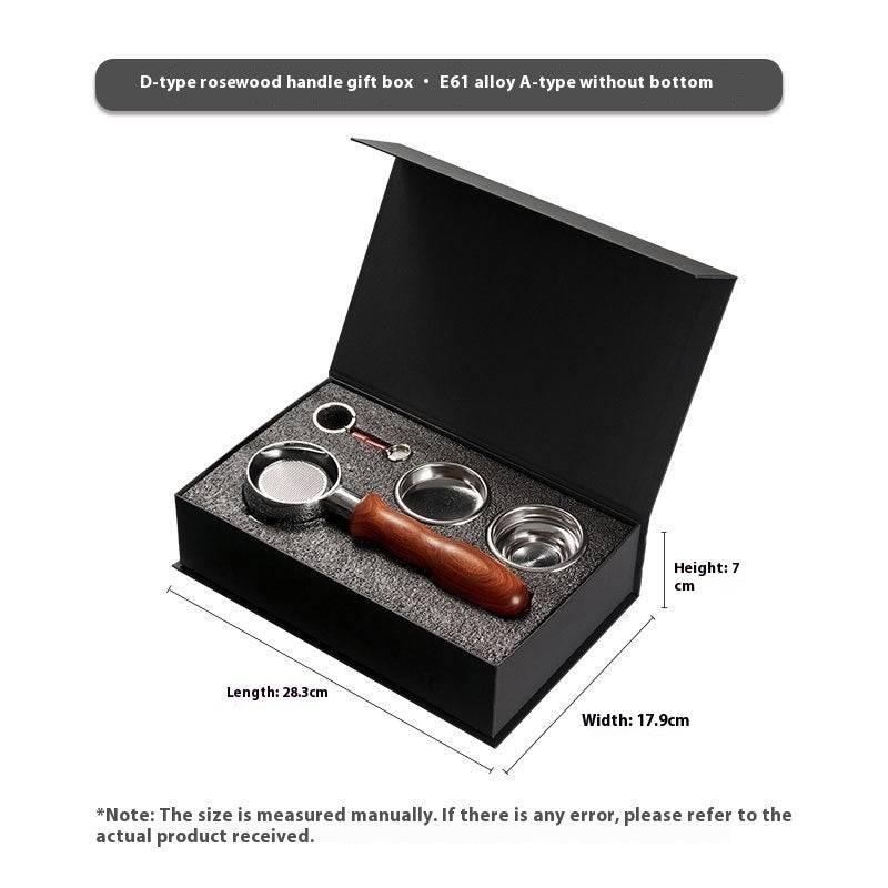 58mm Solid Wood Bottomless Portafilter Suite