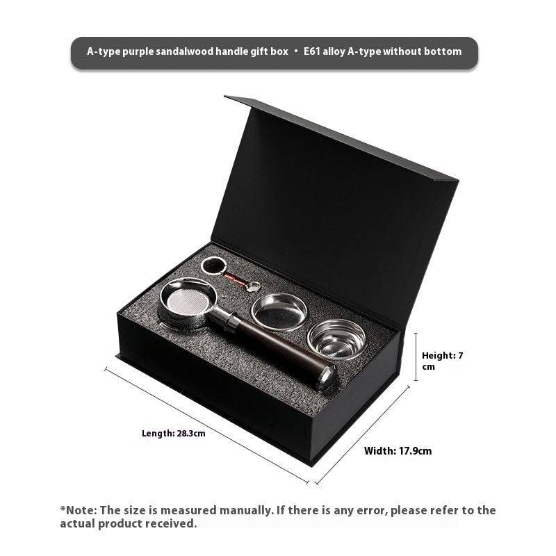 58mm Solid Wood Bottomless Portafilter Suite