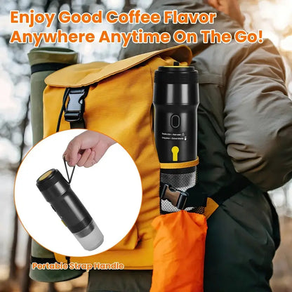 Portable Self-Heating Espresso Machine (20 Bar)