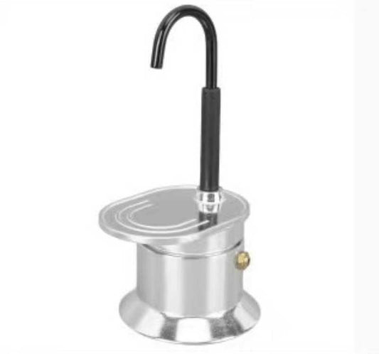 Aluminum Alloy Single Tube 50ml Household Moka Pot