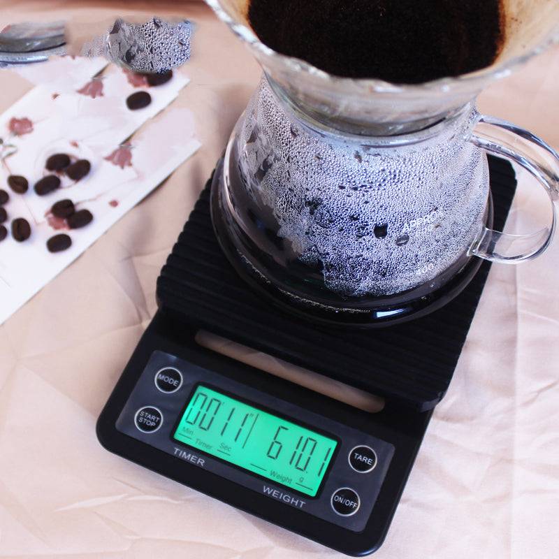 Backlit Coffee Scale with Timer