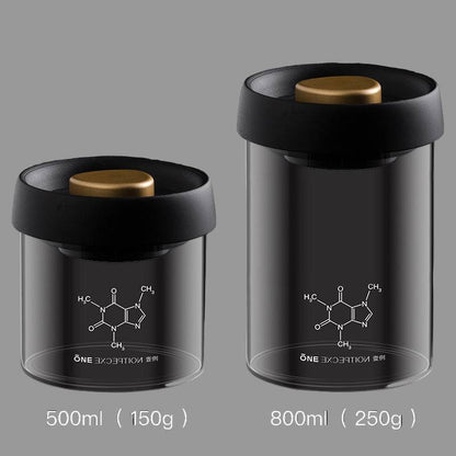 Coffee Bean Sealed Tank Vacuum Glass Storage Tank