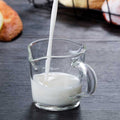 Double-mouthed Glass Measuring Cup With Scale Milk Small Milk Cup
