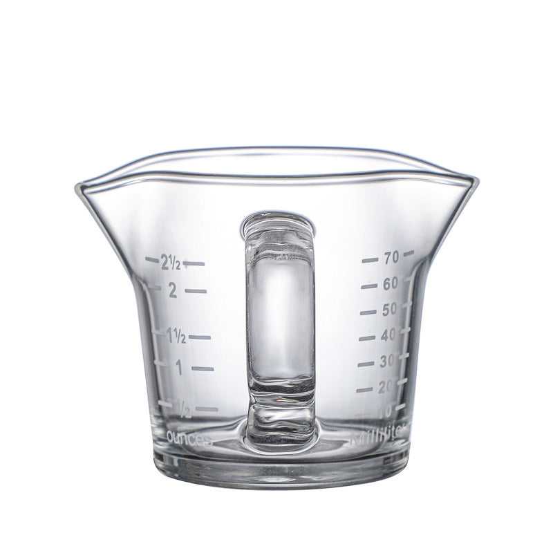 Double-spout With Scale, Hot And Cold Resistant Coffee Cup