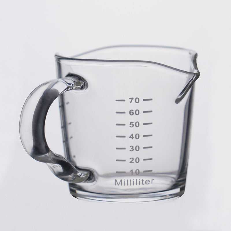 Double-spout With Scale, Hot And Cold Resistant Coffee Cup