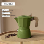 Double Valve Moka Pot Espresso Coffee 3 Cups