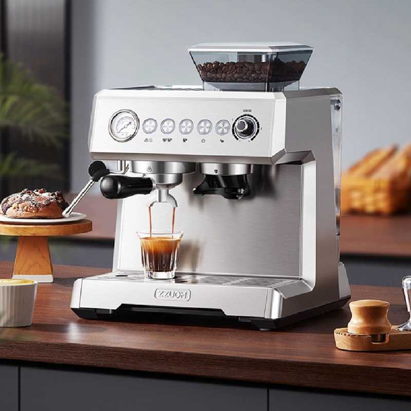 Espresso Coffee Machine With Grinder All-in-one