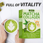 Glutathione Collagen Matcha Powder