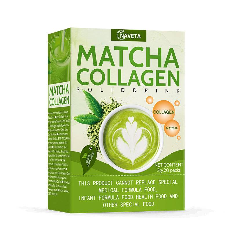 Glutathione Collagen Matcha Powder
