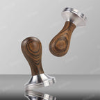 Golden Sandal wood Handle Stainless Steel Tamper