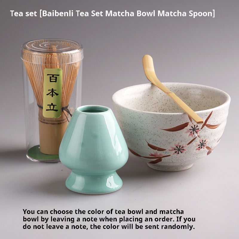 Japanese Matcha Brush Suit Benli Bamboo Scraper For Cleaning Tea Vessels