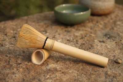 Japanese Matcha Brush Suit Benli Bamboo Scraper For Cleaning Tea Vessels