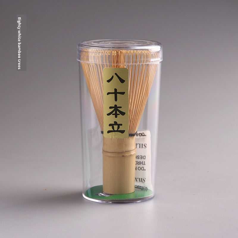 Japanese Matcha Brush Suit Benli Bamboo Scraper For Cleaning Tea Vessels