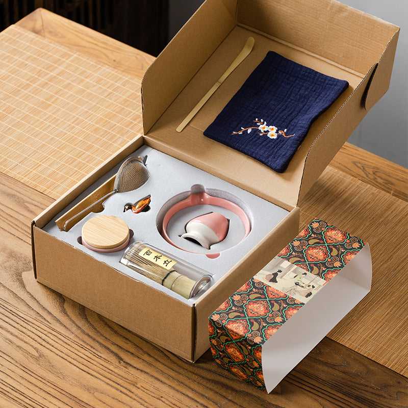 Matcha Tea Set Suit 9-piece Gift Box