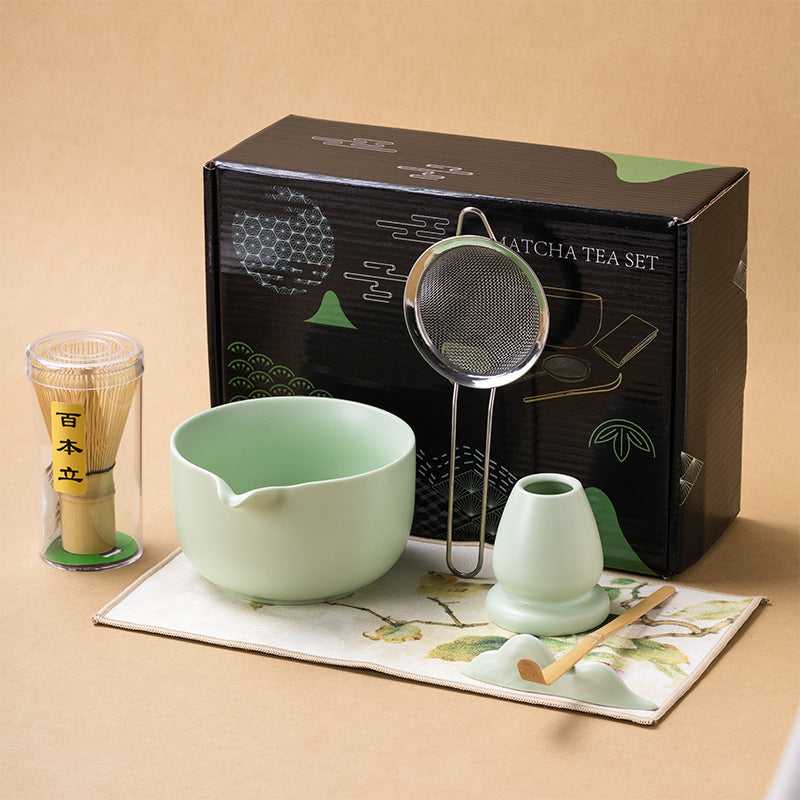 Matcha Tool With Mouth Tools Set