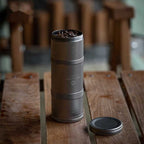 Outdoor Aluminum Alloy Layered Coffee Bean Storage Tank