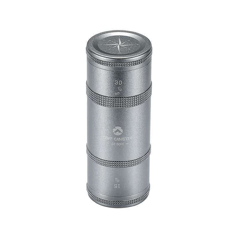 Outdoor Aluminum Alloy Layered Coffee Bean Storage Tank