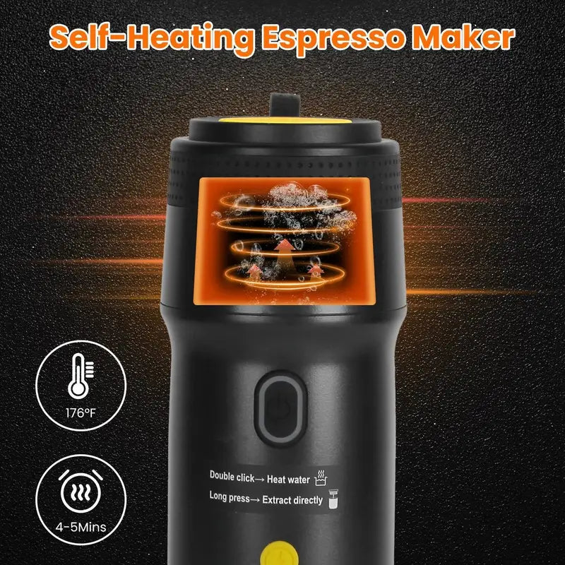 Portable Espresso (Self-Heating )