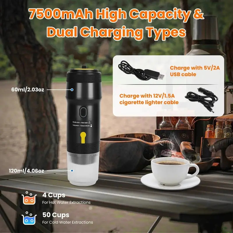 Portable Espresso (Self-Heating )