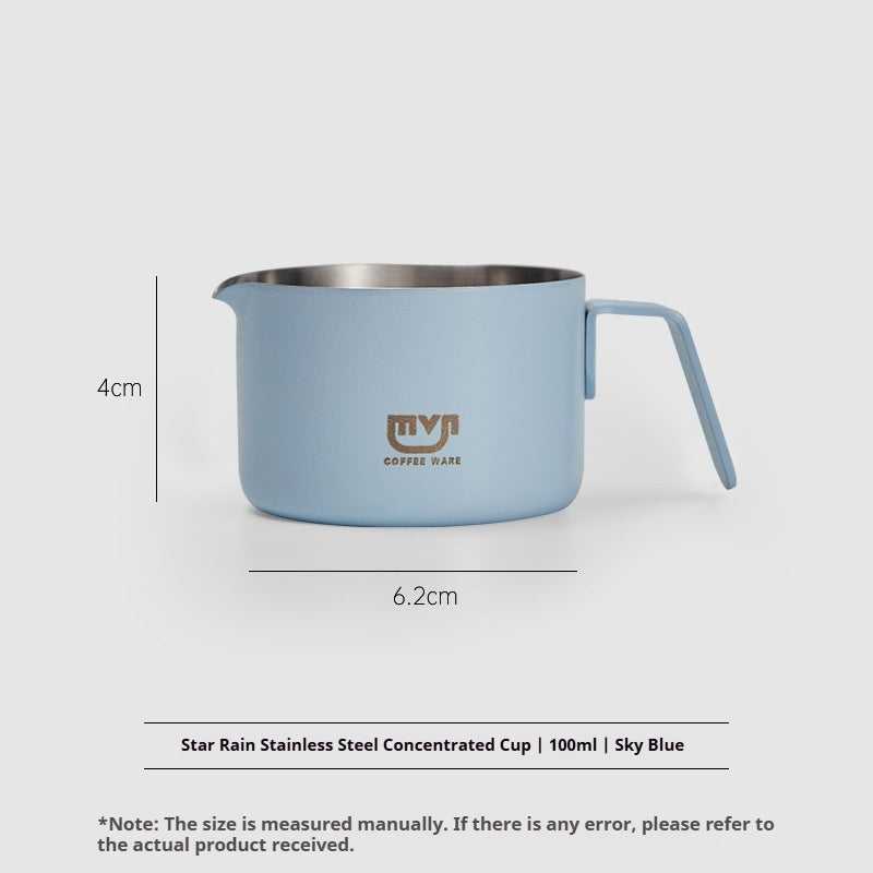 Stainless Steel Extraction Measuring Cup Concentrated Coffee Cup With Scale