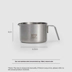 Stainless Steel Extraction Measuring Cup Concentrated Coffee Cup With Scale
