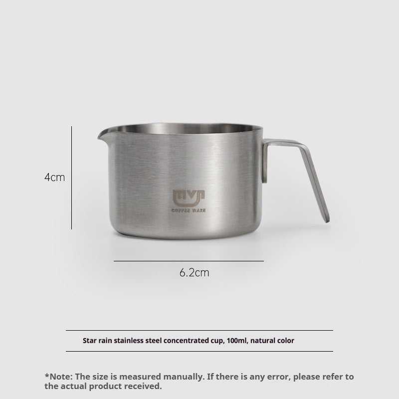 Stainless Steel Extraction Measuring Cup Concentrated Coffee Cup With Scale