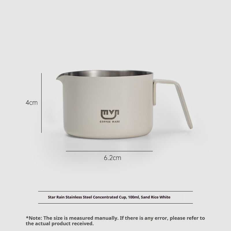 Stainless Steel Extraction Measuring Cup Concentrated Coffee Cup With Scale