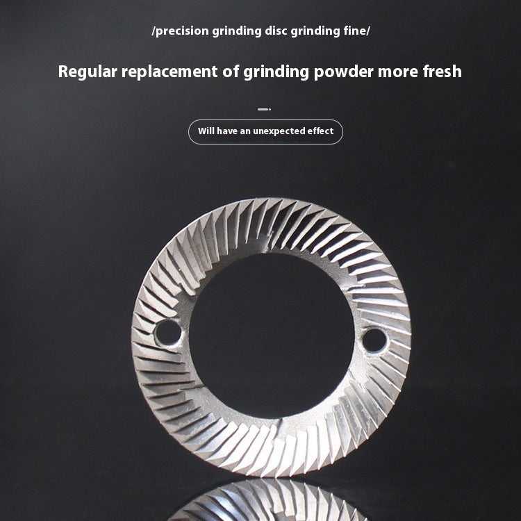 Stainless Steel Grinding Bean Winch Coffee Bean Grinder Grinding Disc Winch Flat Knife