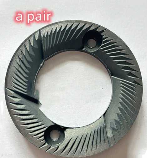 Stainless Steel Grinding Bean Winch Coffee Bean Grinder Grinding Disc Winch Flat Knife