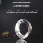 Stainless Steel Grinding Bean Winch Coffee Bean Grinder Grinding Disc Winch Flat Knife