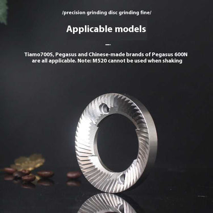 Stainless Steel Grinding Bean Winch Coffee Bean Grinder Grinding Disc Winch Flat Knife