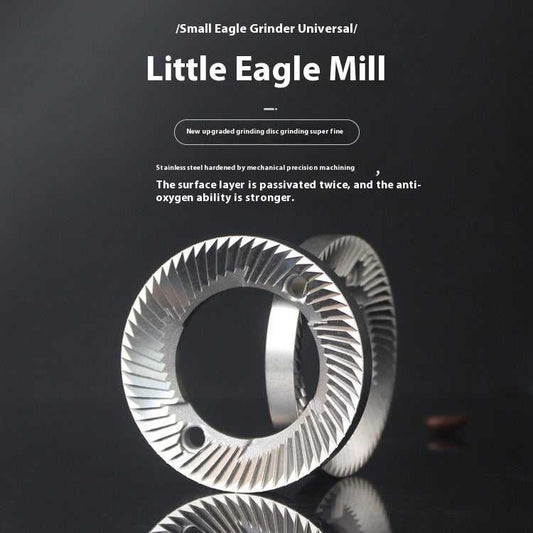 Stainless Steel Grinding Bean Winch Coffee Bean Grinder Grinding Disc Winch Flat Knife