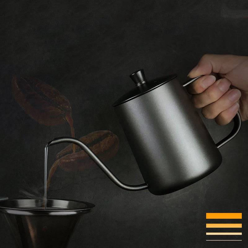 Stainless steel drip coffee kettle
