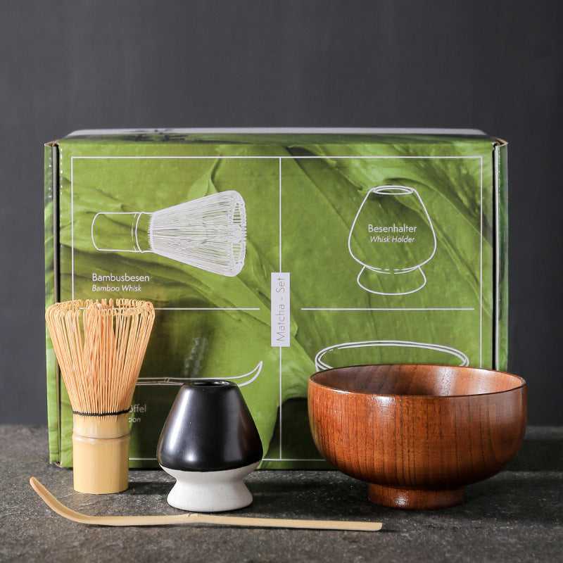 Tea Whisk Matcha Brush Bamboo Scraper For Cleaning Tea Vessels Tea Whisk Suit