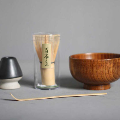Tea Whisk Matcha Brush Bamboo Scraper For Cleaning Tea Vessels Tea Whisk Suit