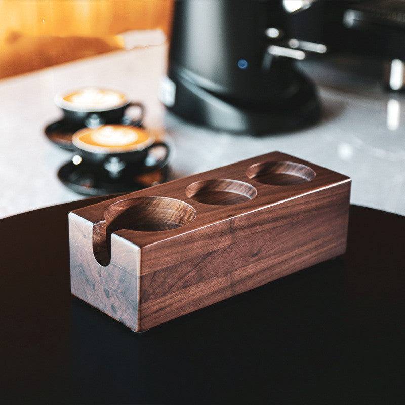 Wooden Handle Rack Coffee Accessories