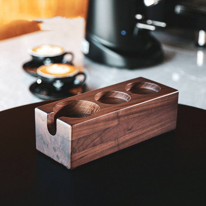 Wooden Handle Rack Coffee Accessories