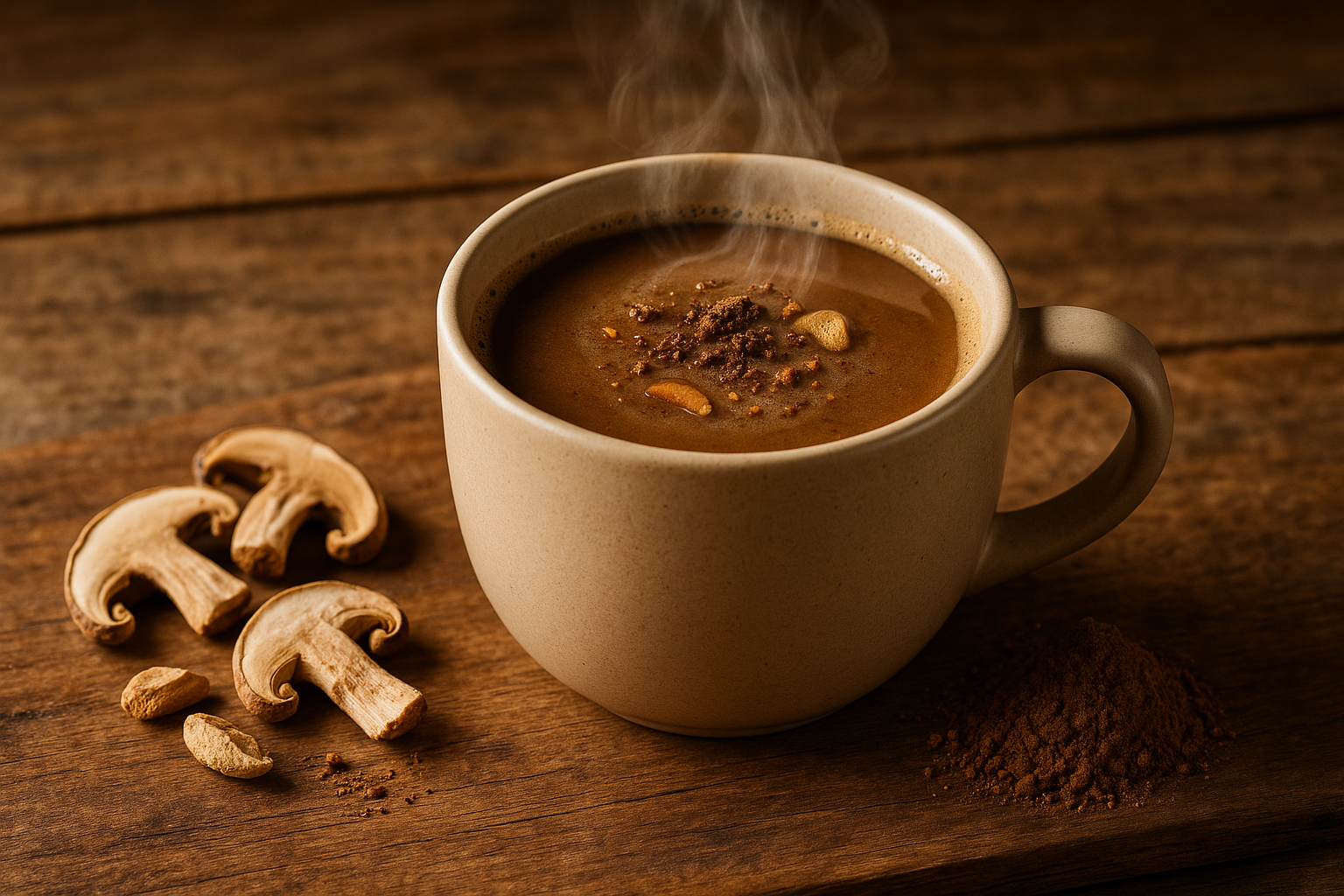 Coffee with Mushrooms Medium Roast