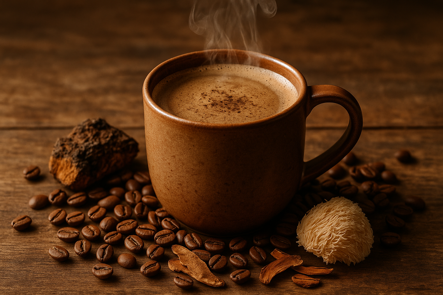 Coffee with Mushrooms Medium Roast